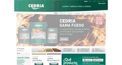 Desktop Screenshot of cedria.es
